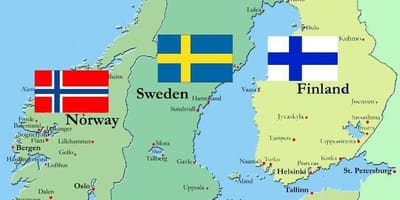 Mapa de Finlandia país